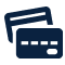 debit/credit card icon illustration