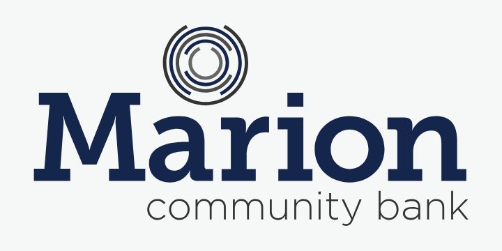 Logo with grey background